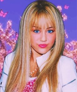 Aesthetic Hannah Montana Diamond Painting Art