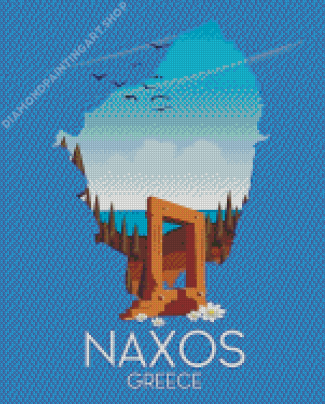 Aesthetic Naxos Diamond Painting Art