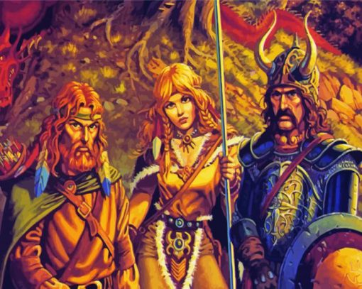 Dragonlance Diamond Painting Art