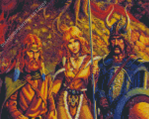 Dragonlance Diamond Painting Art