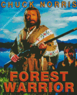 Forest Warrior Movie Diamond Painting Art