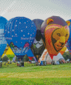 Hot Air Balloons Bristol Diamond Painting Art