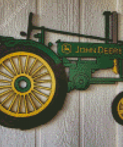 John Deere Tractor Decoration Diamond Painting Art