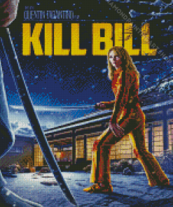 Kill Bill Vol 1 Poster Diamond Painting Art