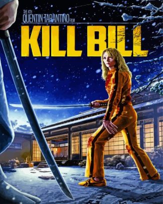 Kill Bill Vol 1 Poster Diamond Painting Art