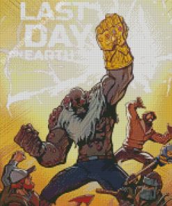 Last Day On Earth Video Game Diamond Painting Art