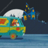 Mystery Machine Scooby Doo Animation Diamond Painting Art