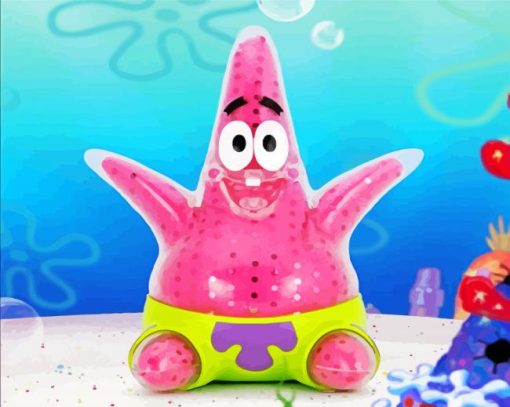 Patrick Star Diamond Painting Art