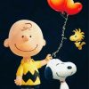 Peanuts Charlie Diamond Painting Art