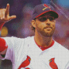 Pitcher Adam Wainwright Diamond Painting Art