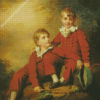 Portrait Of The Binning Children By Henry Raeburn Diamond Painting Art