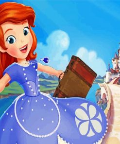 Princess Sofia Disney Diamond Painting Art