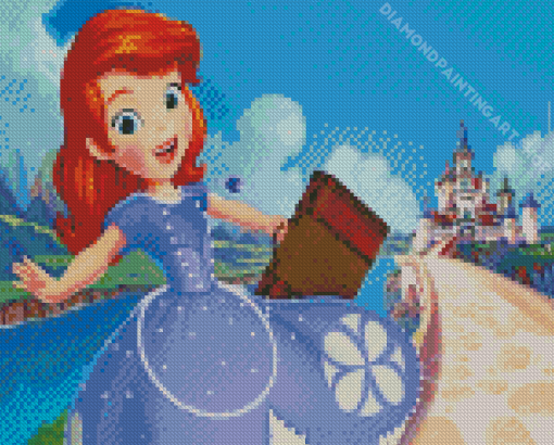 Princess Sofia Disney Diamond Painting Art
