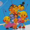 Rolie Polie Olie Cartoon Diamond Painting Art