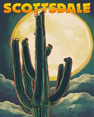 Scottsdale Poster Diamond Painting Art