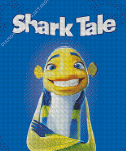 Shark Tale Poster Diamond Painting Art