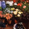 Study Of Flowers By Frederic Bazille Diamond Painting Art