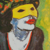 The Masked Woman Max Pechstein Diamond Painting Art