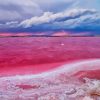 The Pink Lake Of Torrevieja Spain Diamond Painting Art