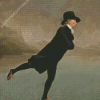 The Skating Minister By Henry Raeburn Diamond Painting Art
