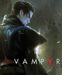 Vampyr Video Game Diamond Painting Art