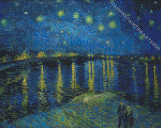 Van Gogh Bridge Over Rhone Diamond Painting Art