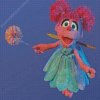 Abby Cadabby Sesame Street Character Diamond Painting Art