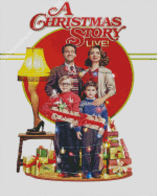 Aesthetic A Christmas Story Movie Diamond Painting Art