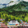 Aesthetic Ketchikan Art Diamond Painting Art