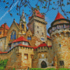 Austrian Castle Building Diamond Painting Art