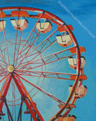 Big Circus Wheel Diamond Painting Art