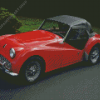 Cool Triumph TR3A Diamond Painting Art