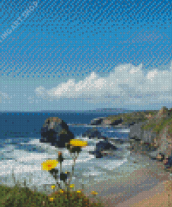 Irish Scenery Beach Diamond Painting Art