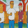 King Of The Hill Series Diamond Painting Art