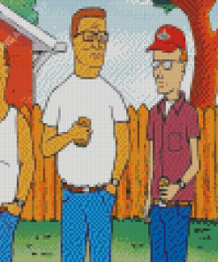 King Of The Hill Series Diamond Painting Art