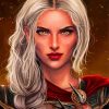 Manon Blackbeak Diamond Painting Art