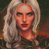 Manon Blackbeak Diamond Painting Art