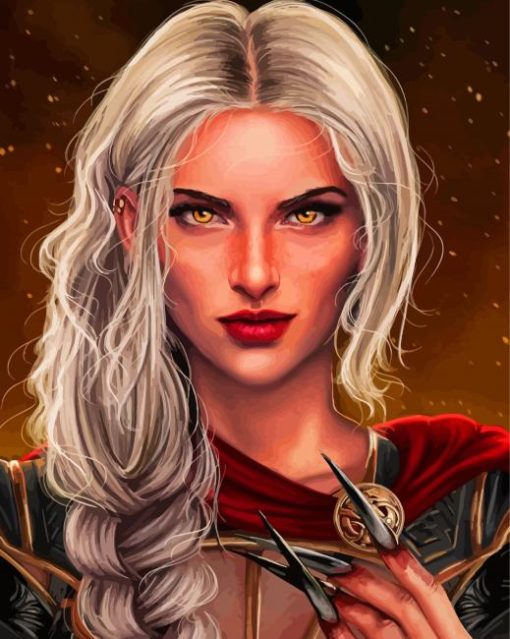 Manon Blackbeak Diamond Painting Art