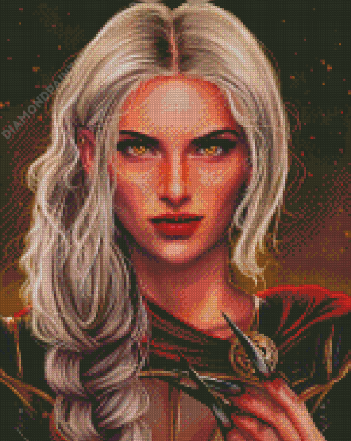 Manon Blackbeak Diamond Painting Art