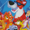 Oliver And Company Characters Diamond Painting Art