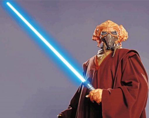 Plo Koon Diamond Painting Art