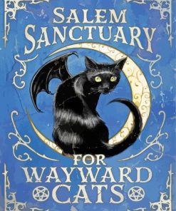 Salem Sanctuary For Wayward Cats Diamond Painting Art
