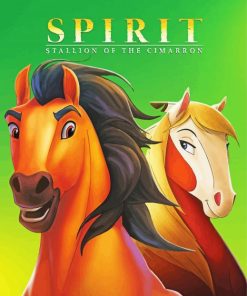Spirit Stallion Of The Cimarron Animation Poster Diamond Painting Art