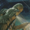 Star Wars Wookiee Diamond Painting Art