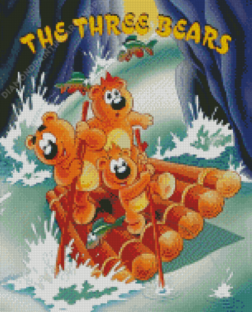 The Three Bears Art Diamond Painting Art