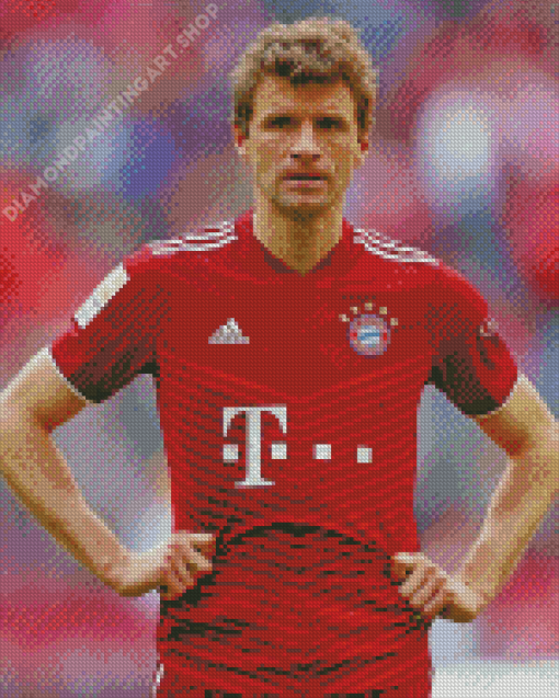 Thomas Muller German Footballer Diamond Painting Art