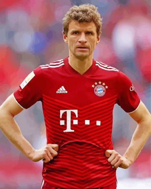 Thomas Muller German Footballer Diamond Painting Art