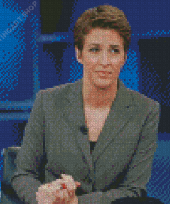 Tv Presenter Rachel Maddow Diamond Painting Art