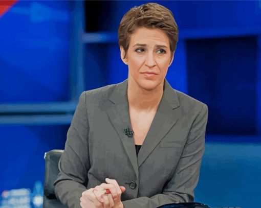 Tv Presenter Rachel Maddow Diamond Painting Art