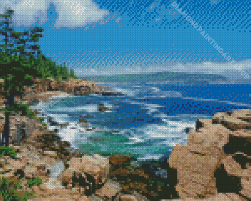 Acadia National Park Diamond Painting Art